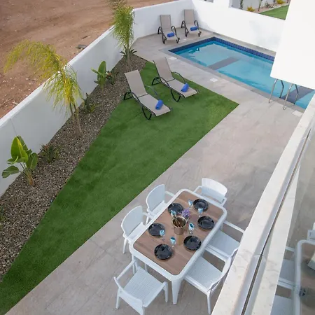 Dom wakacyjny 2 Schlafzimmer Mit Pool, Dachgarten, Meerblick Protaras